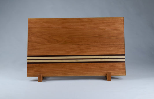 Striped Cutting Board - Cherry, Walnut, Maple