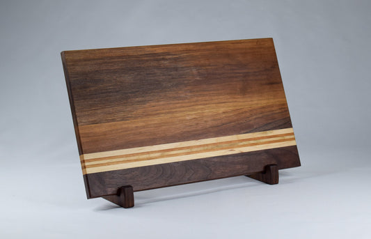 Striped Cutting Board - Walnut, Cherry, Maple