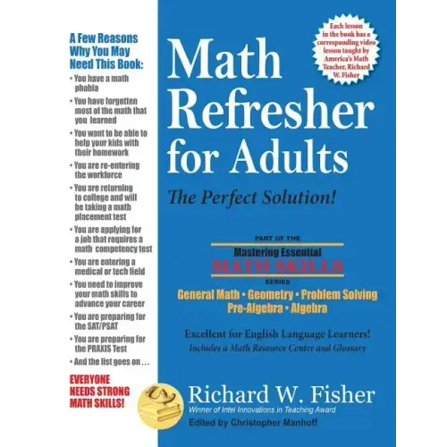 Math Refresher for Adults: The Perfect Solution
