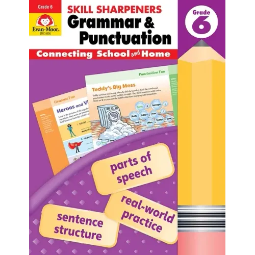 Skill Sharpeners: Grammar & Punctuation, Grade 6 Workbook