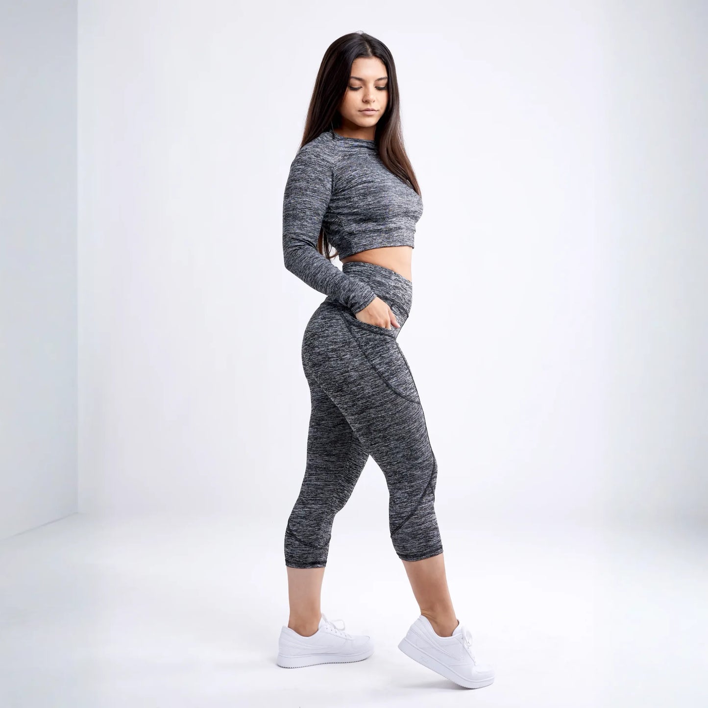 JupiterGear Long-Sleeve Crop Top