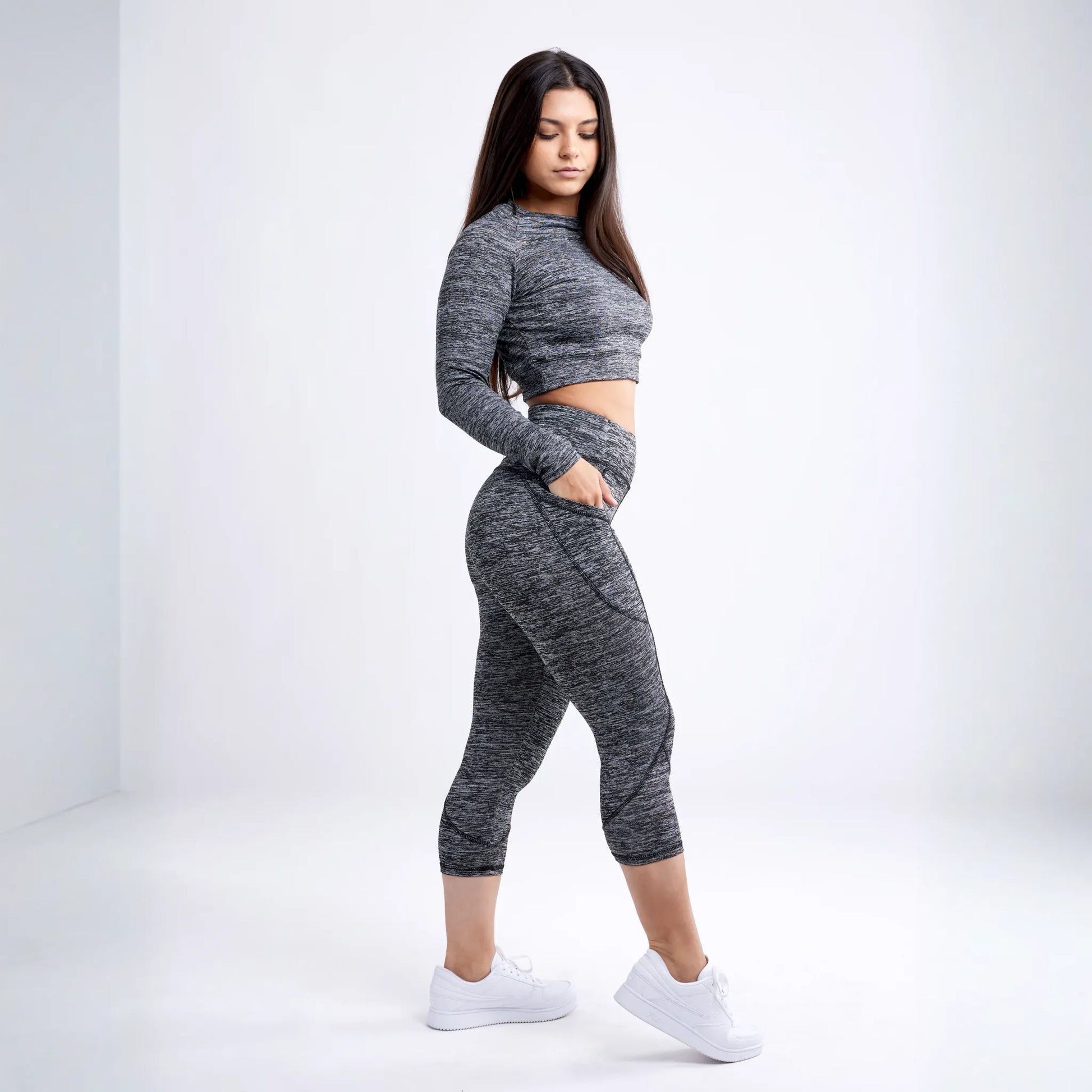 JupiterGear Long-Sleeve Crop Top