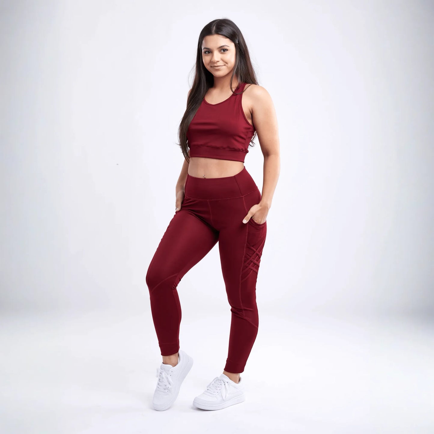 JupiterGear Racerback Lightweight Training Crop Tank Top