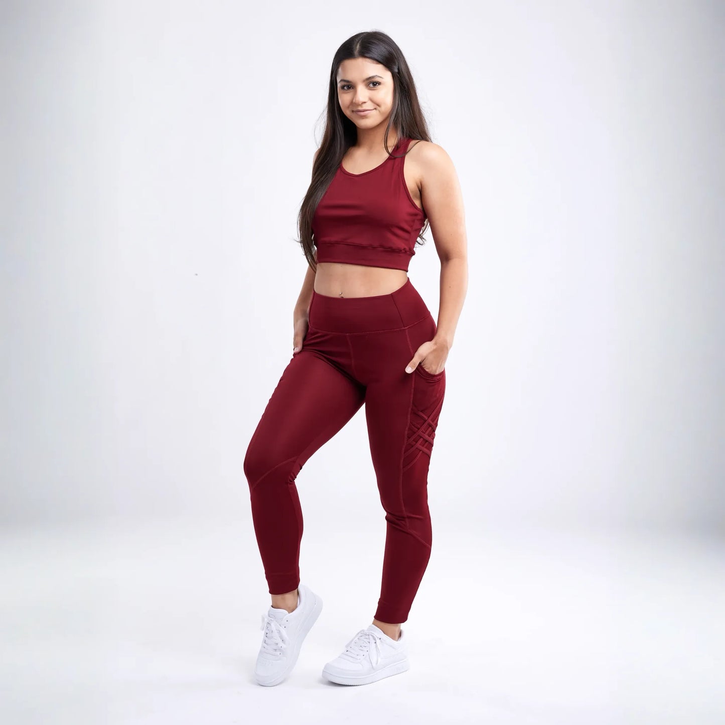 JupiterGear Racerback Lightweight Training Crop Tank Top