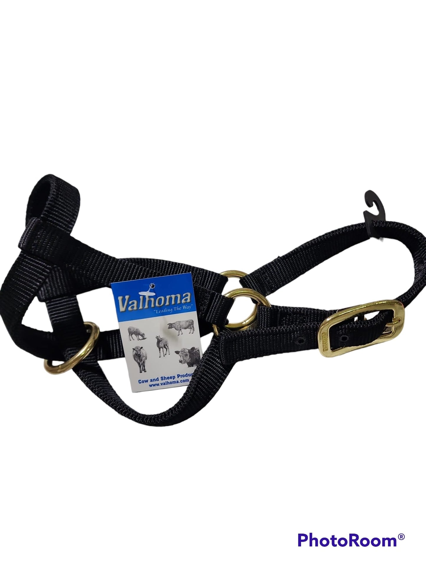 Valhoma: Halter - Goat Nanny - Black