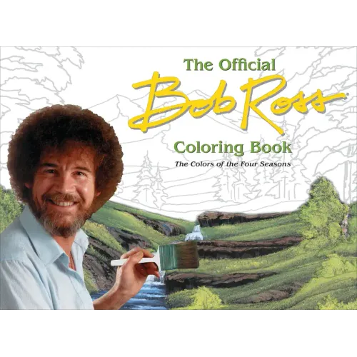 The Official Bob Ross Coloring Book: The Colors of the Four Seasons