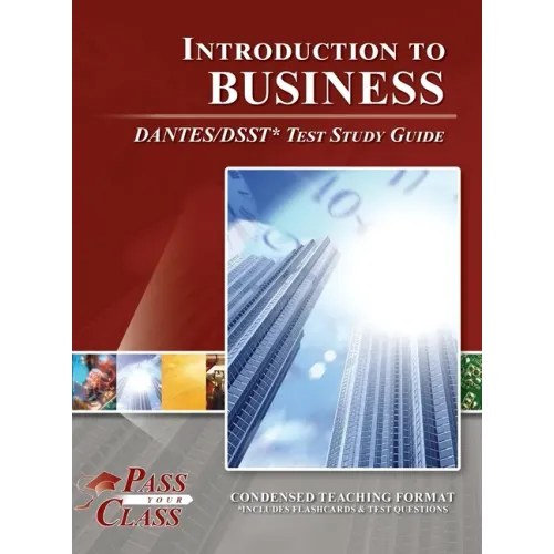 Introduction to Business DANTES / DSST Test Study Guide