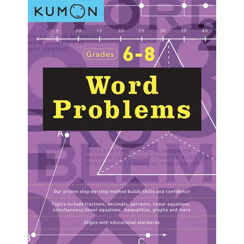 Kumon Word Problems Grades 6/8