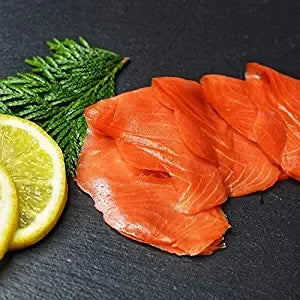 Wild Sockeye Salmon Lox (8oz / 226g each) - 20PK, (10lb / 4.5kg total)