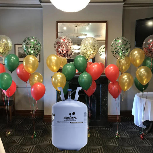 9.5 inch Classic Helium Tank Kit(for up to 30 balloons) - AirLoons - Little Red General Store