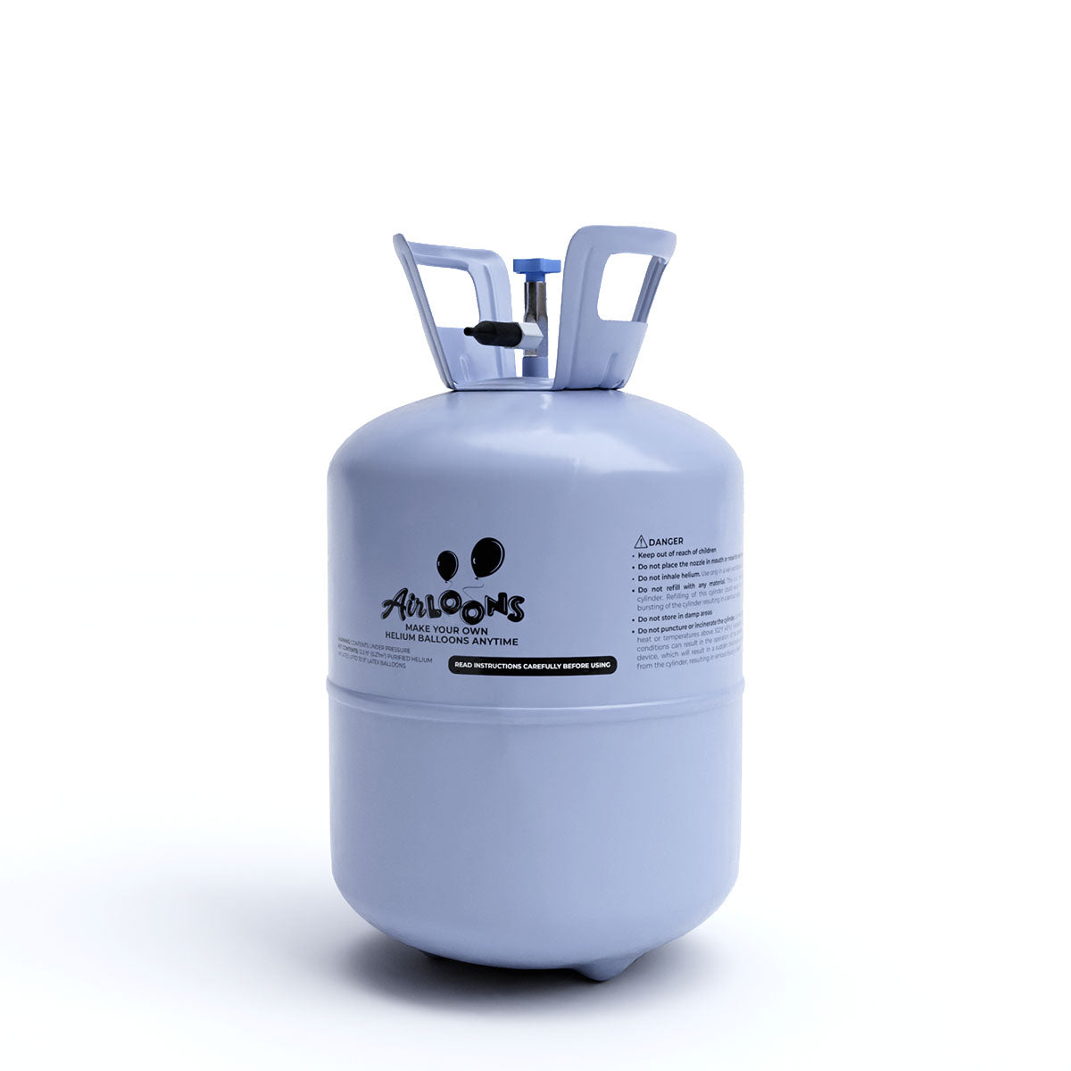 Bundle of 2 Classic Helium Tank kit with 60 balloons - AirLoons - Little Red General Store
