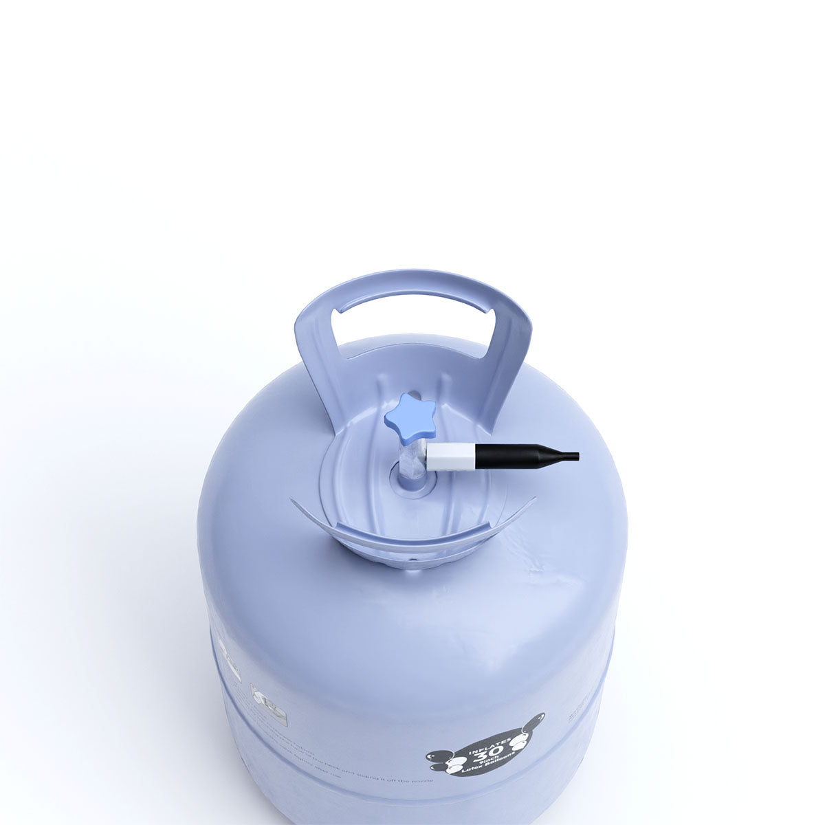 Bundle of 2 Classic Helium Tank kit with 60 balloons - AirLoons - Little Red General Store