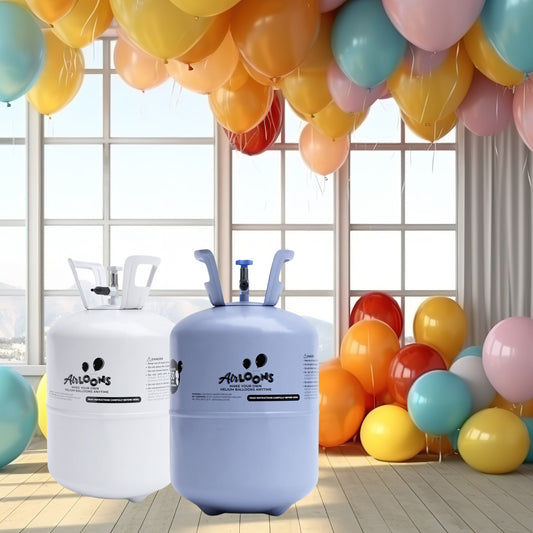 Bundle of 2 Classic Helium Tank kit with 60 balloons - AirLoons - Little Red General Store