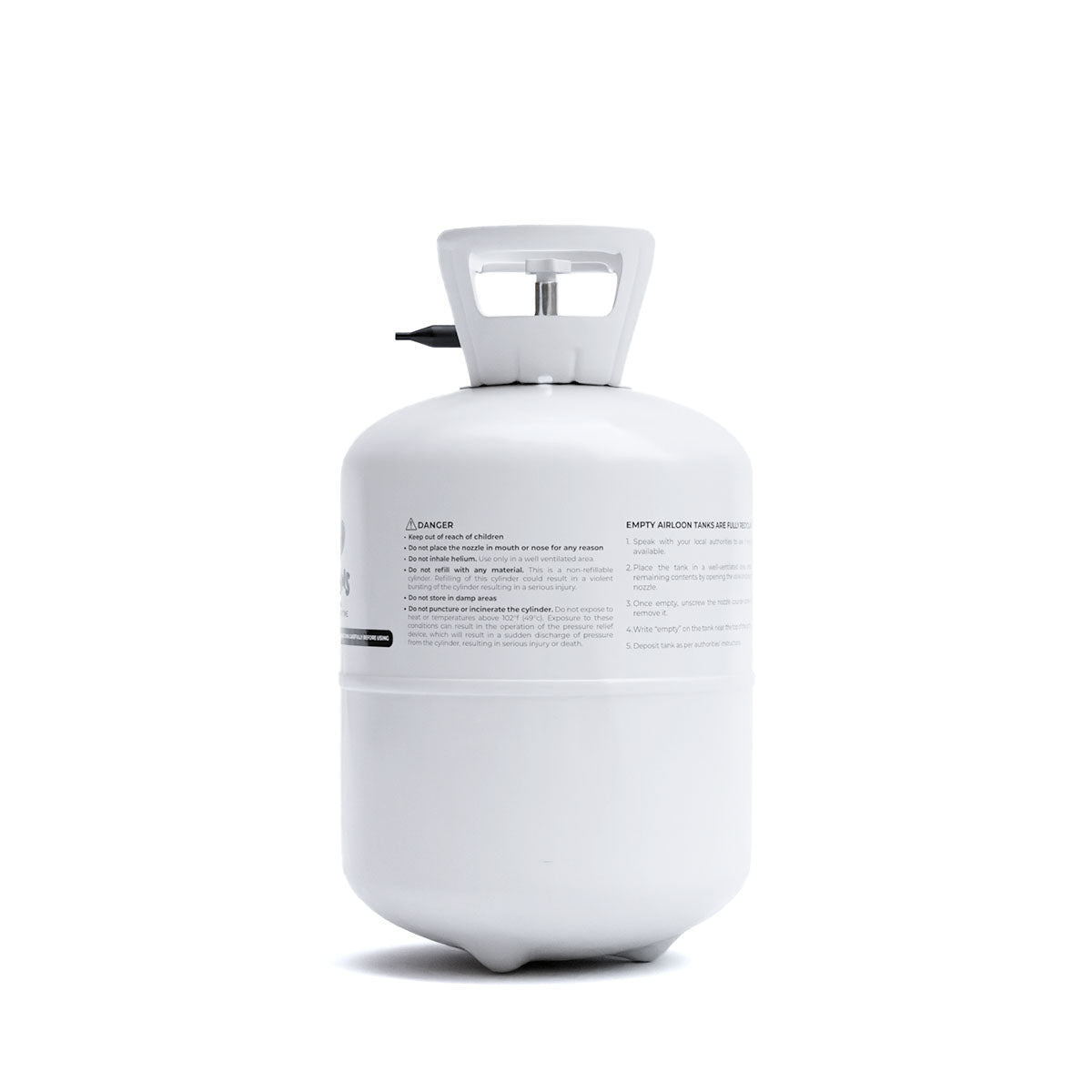 Bundle of 2 Classic Helium Tank kit with 60 balloons - AirLoons - Little Red General Store