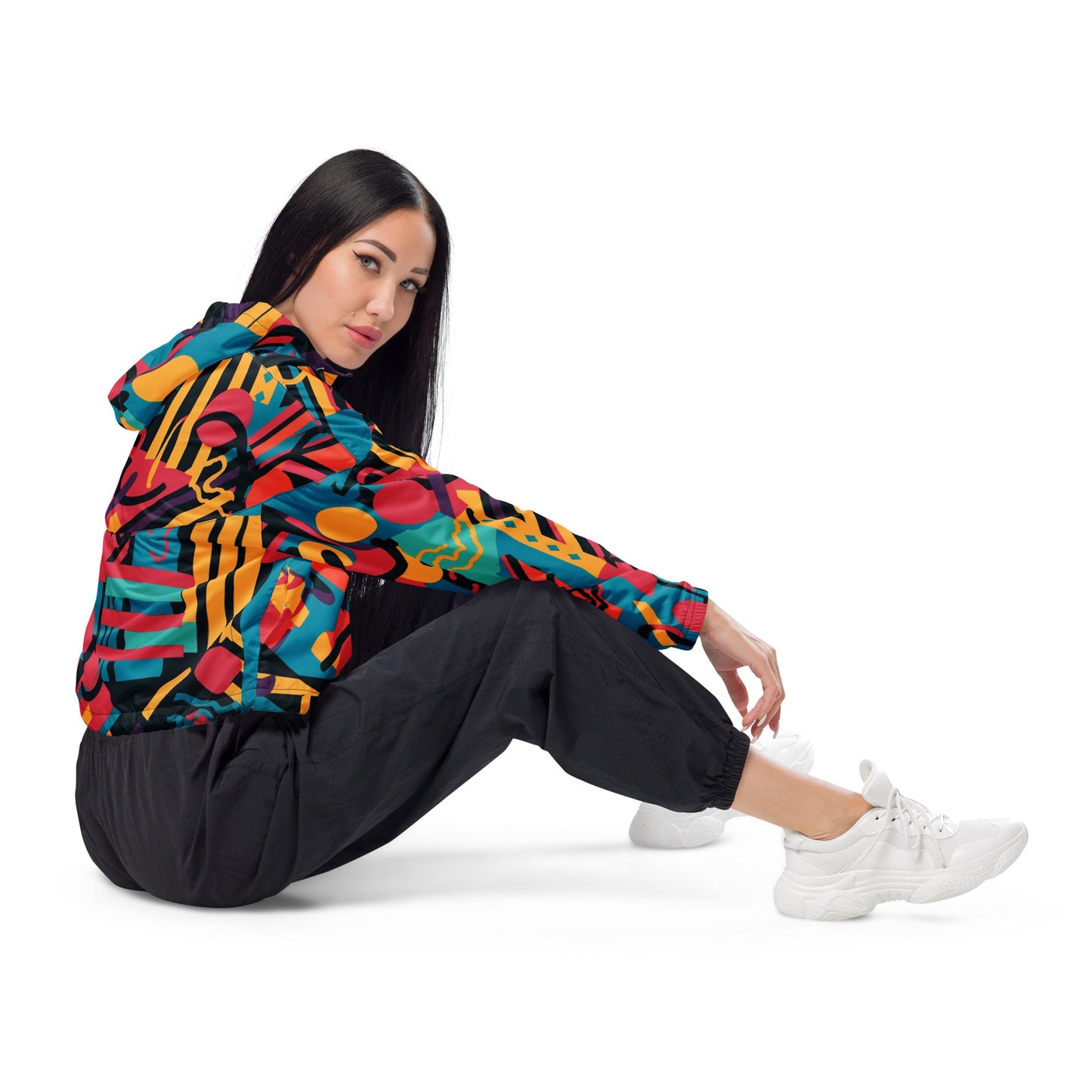 Feels Like Paradise Women’s Cropped Windbreaker