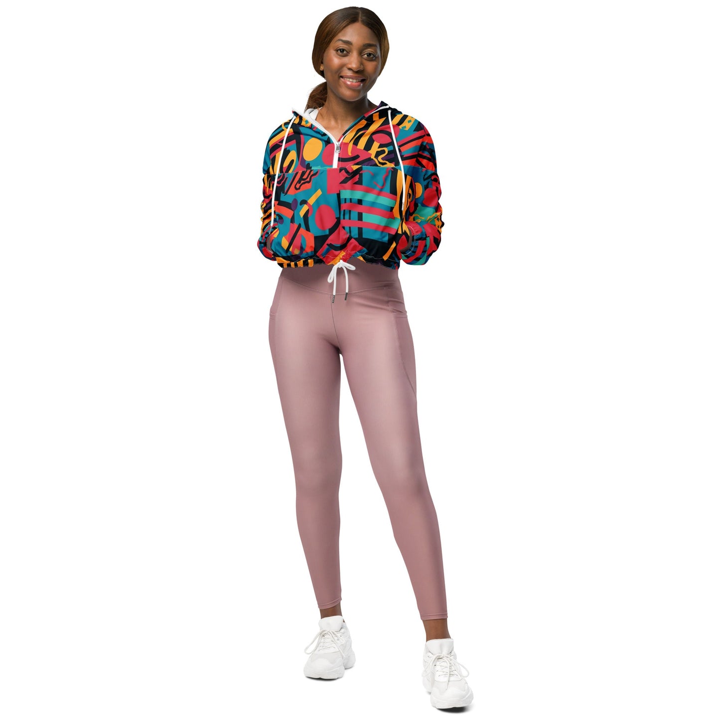 Feels Like Paradise Women’s Cropped Windbreaker