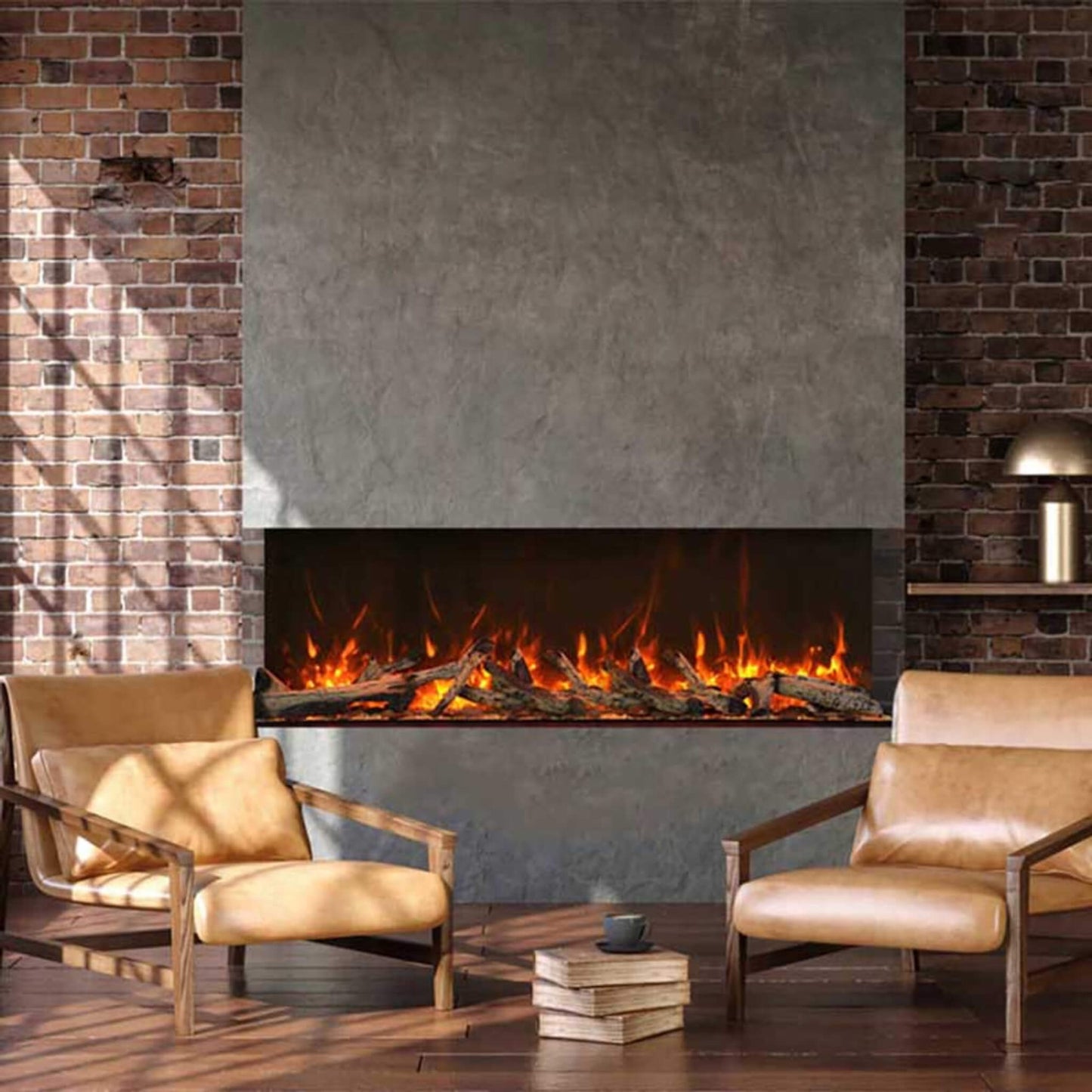 Amantii Tru-View Extra Tall XL 50" Electric Fireplace [50-TRV-XT-XL-WIFI] (SAK53814)