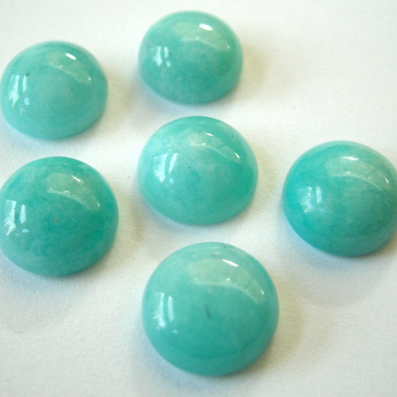 Amazonite Cabochon Round