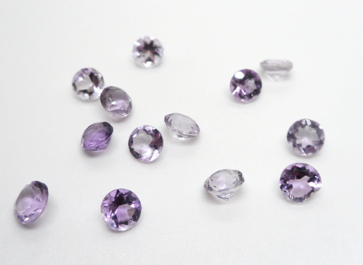 Amethyst 4mm Faceted