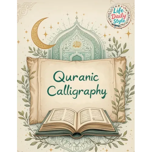 Quranic Calligraphy: For Quran Verses & Islamic Art - Calligraphy Practice, Quran Tracing & Hand Lettering Ideal for Beginners and Ramadan Gifts