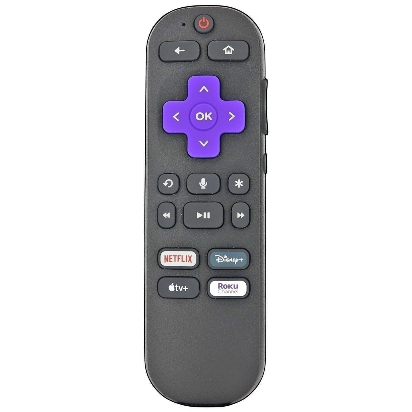 Substitute for Roku RC-GR3 Stick Streaming Remote Control [RCGZ1, NO HEADPHONE JACK]