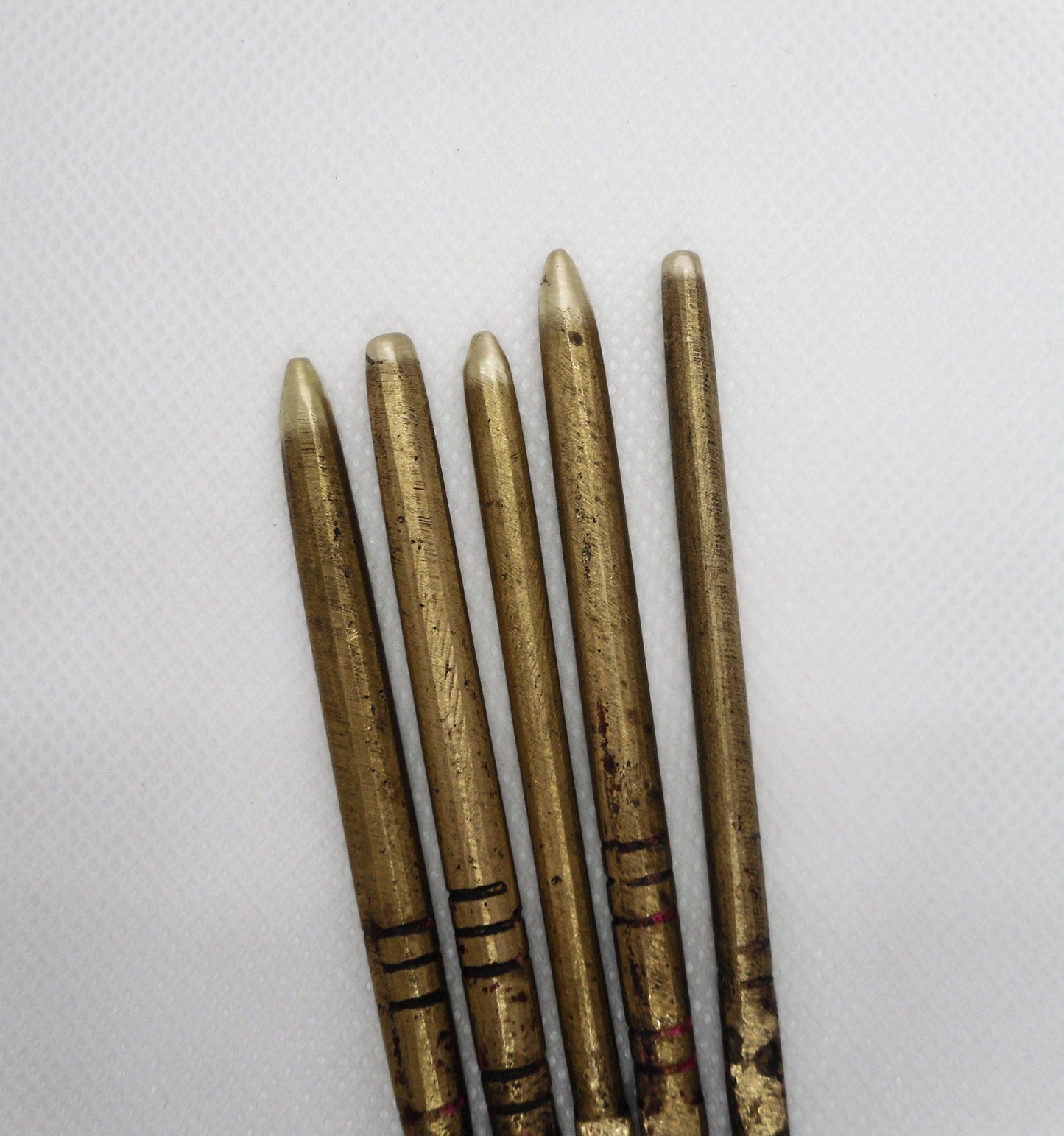 Antique Brass Bezel Pusher