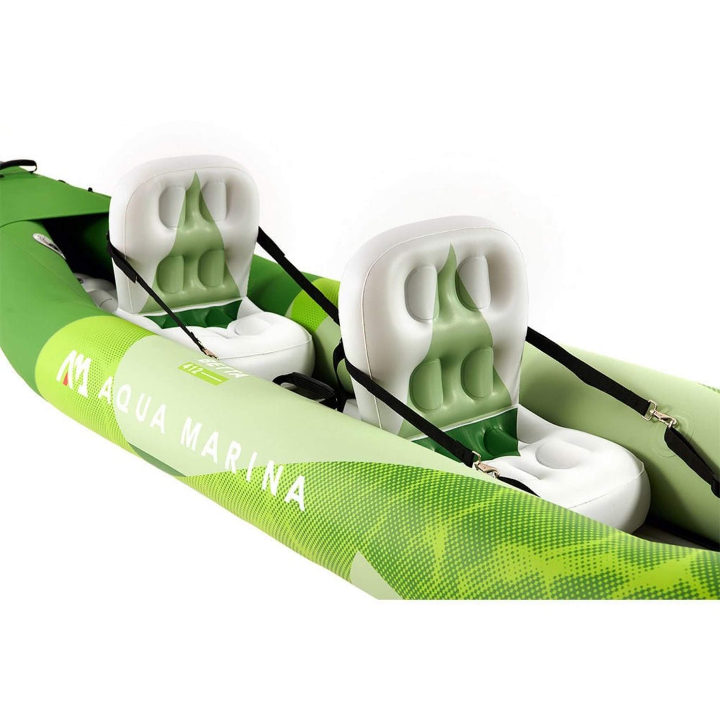 Aqua Marina Betta 2-Person Inflatable Recreational Kayak With Paddles, 14FT (BE-412) (SAK01375)