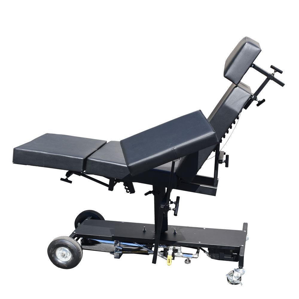 Tattoo chair and armrest combo
