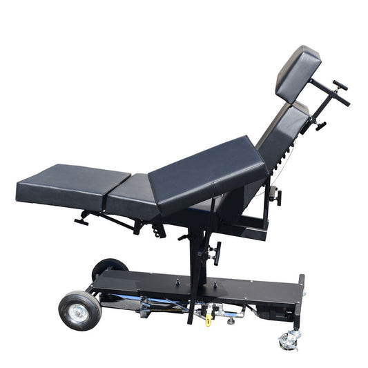 Tattoo chair and armrest combo