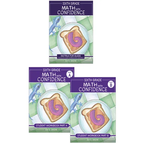 Sixth Grade Math with Confidence Complete Bundle