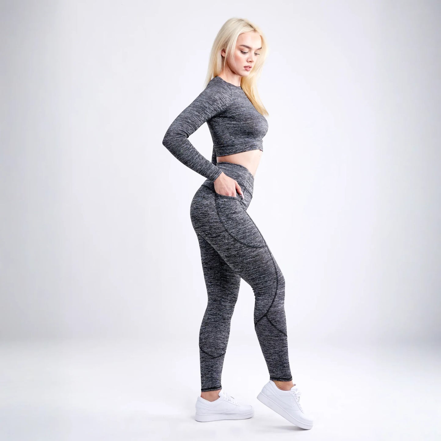 JupiterGear Long-Sleeve Crop Top