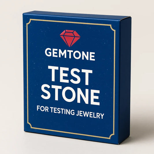 Gemtone 2''x4'' Medium Black Premium Scratch Touchstone for Acid Gold Silver Platinum Jewelry Testing (Copy)