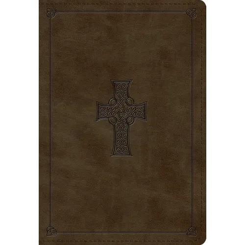 ESV Student Study Bible (Trutone, Olive, Celtic Cross Design)