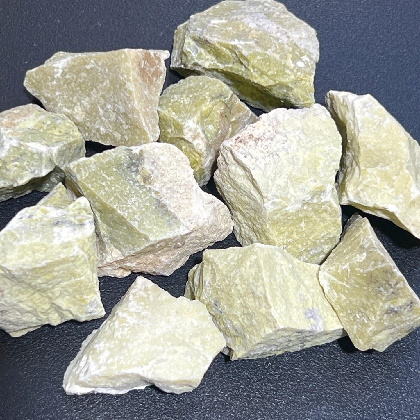 Yellow Green Turquoise Rough Raw Stones (By The Piece or Pound) Wholesale