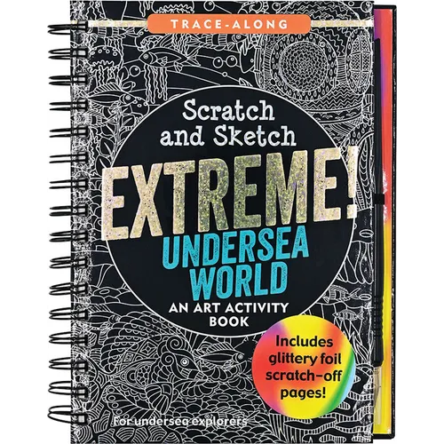 Scratch & Sketch Extreme Undersea World (Trace Along): An Art Activity Book