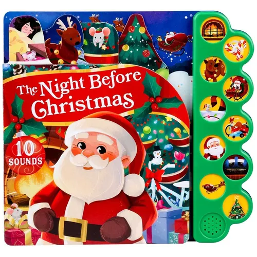 The Night Before Christmas 10-Button Sound Book