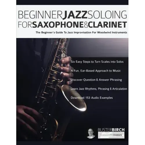 Beginner Jazz Soloing for Saxophone & Clarinet