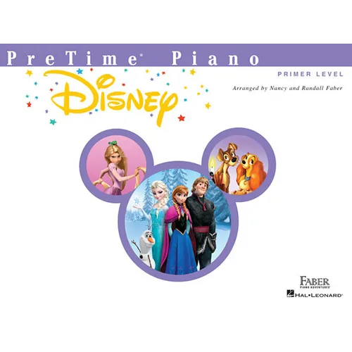 Pretime Piano Disney Beginner Piano Songbook Easy Disney Sheet Music for Kids and Students Primer Level Arrangements from Frozen, the Lion King, Mary