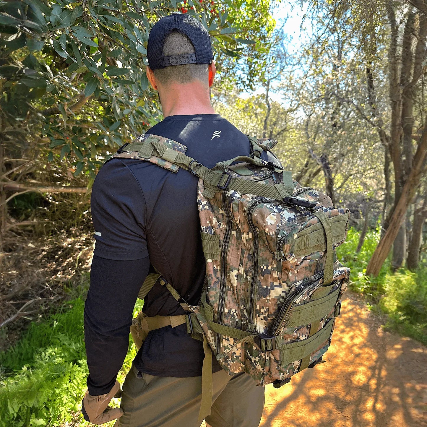 JupiterGear 25L Unisex Backpack Molle Bag Rucksack Range Bag