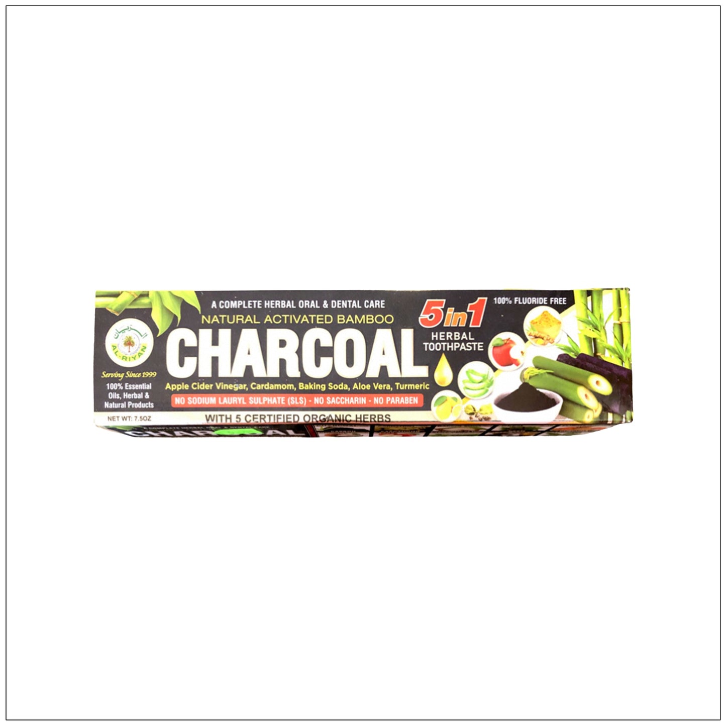 Bamboo Charcoal Herbal Toothpaste