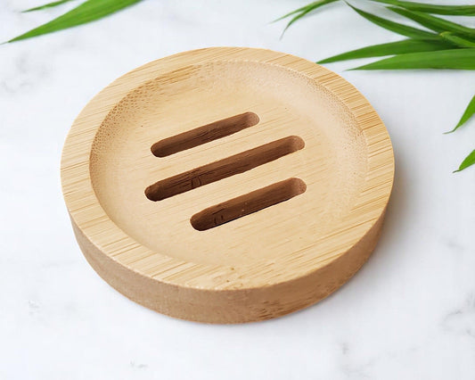 Bamboo Shower Steamer Tray & Soap Dish