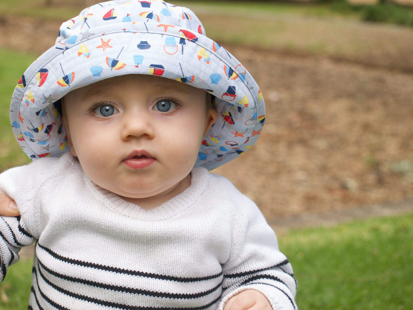 Childrens Sun Hats with UPF 50+ Protection with Toggle - BANZ® Carewear USA - Little Red General Store