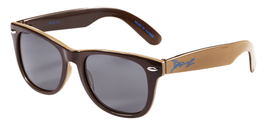 Kids Wrap Around Sunglasses - Dual Color (with case) - BANZ® Carewear USA - Little Red General Store