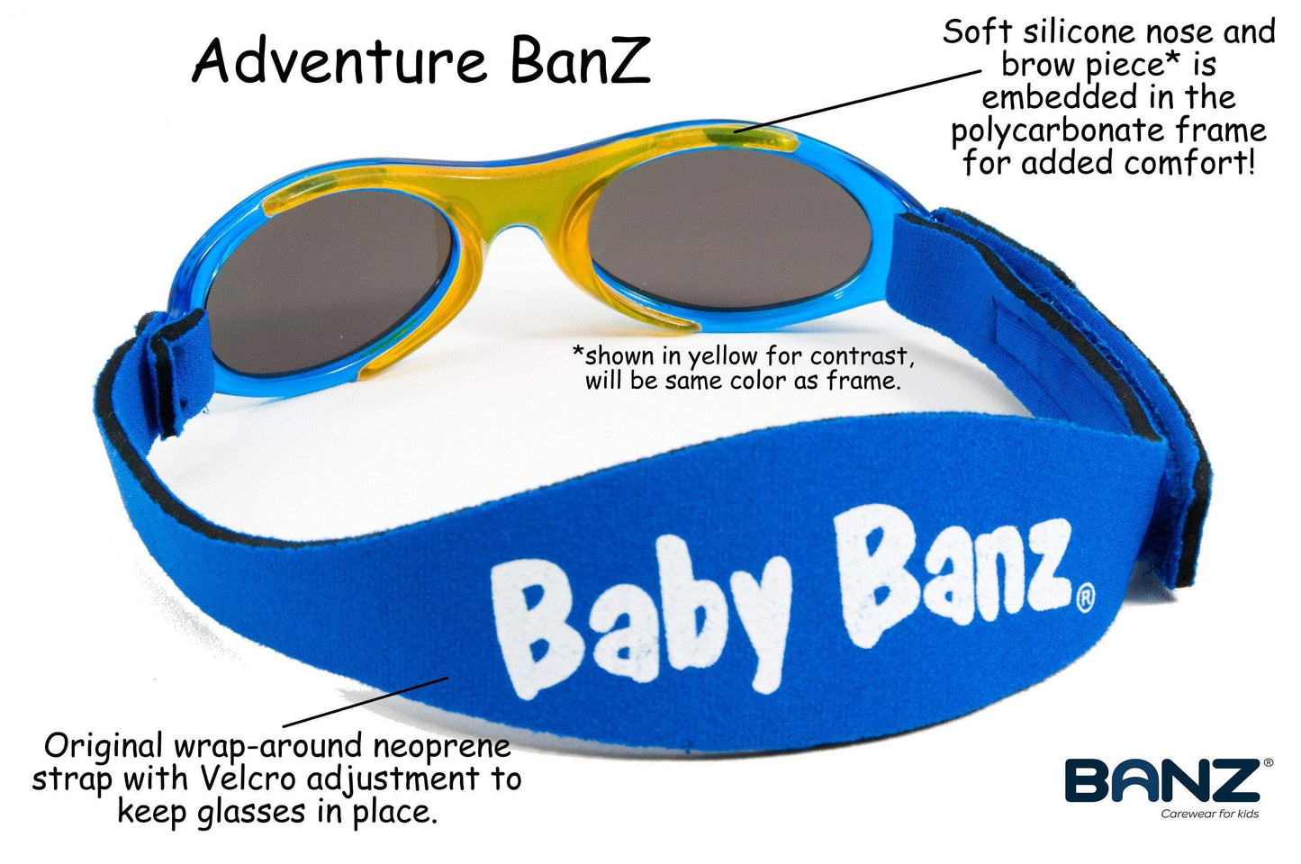 Baby Hearing Protection Earmuffs & Wrap Around Sunglasses Combo Set - BANZ® Carewear USA - Little Red General Store