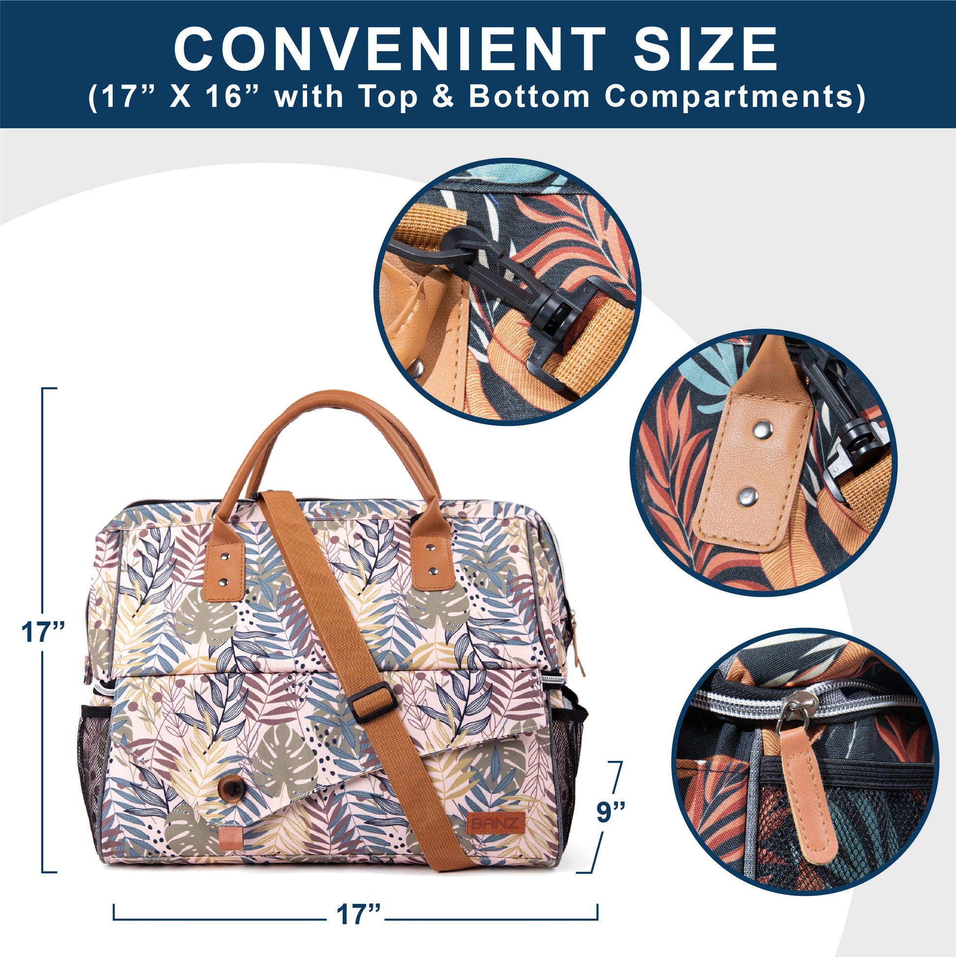 Picnic Insulated Cooler Bag Bag - BANZ® Carewear USA - Little Red General Store
