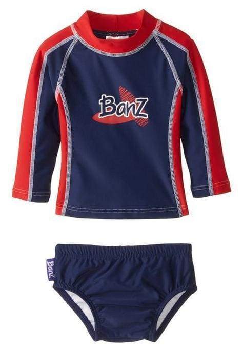Baby & Toddler Rashguard & Swim Diaper Set - BANZ® Carewear USA - Little Red General Store