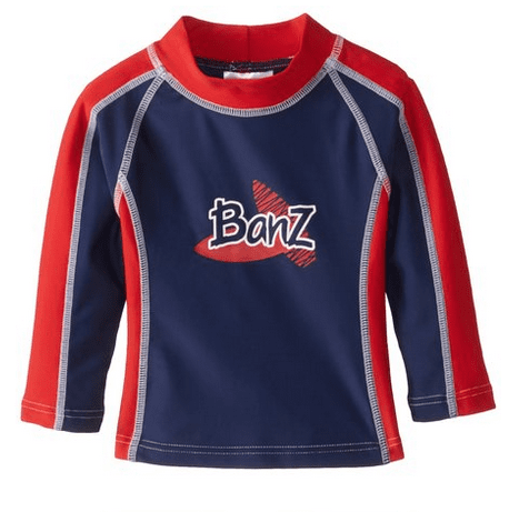 Boys 2 - 6 Long Sleeve Rashguards - BANZ® Carewear USA - Little Red General Store