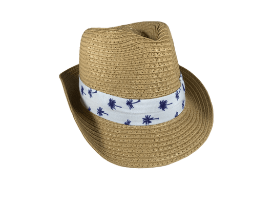 Fedora Sunhat with Band Detail - BANZ® Carewear USA - Little Red General Store