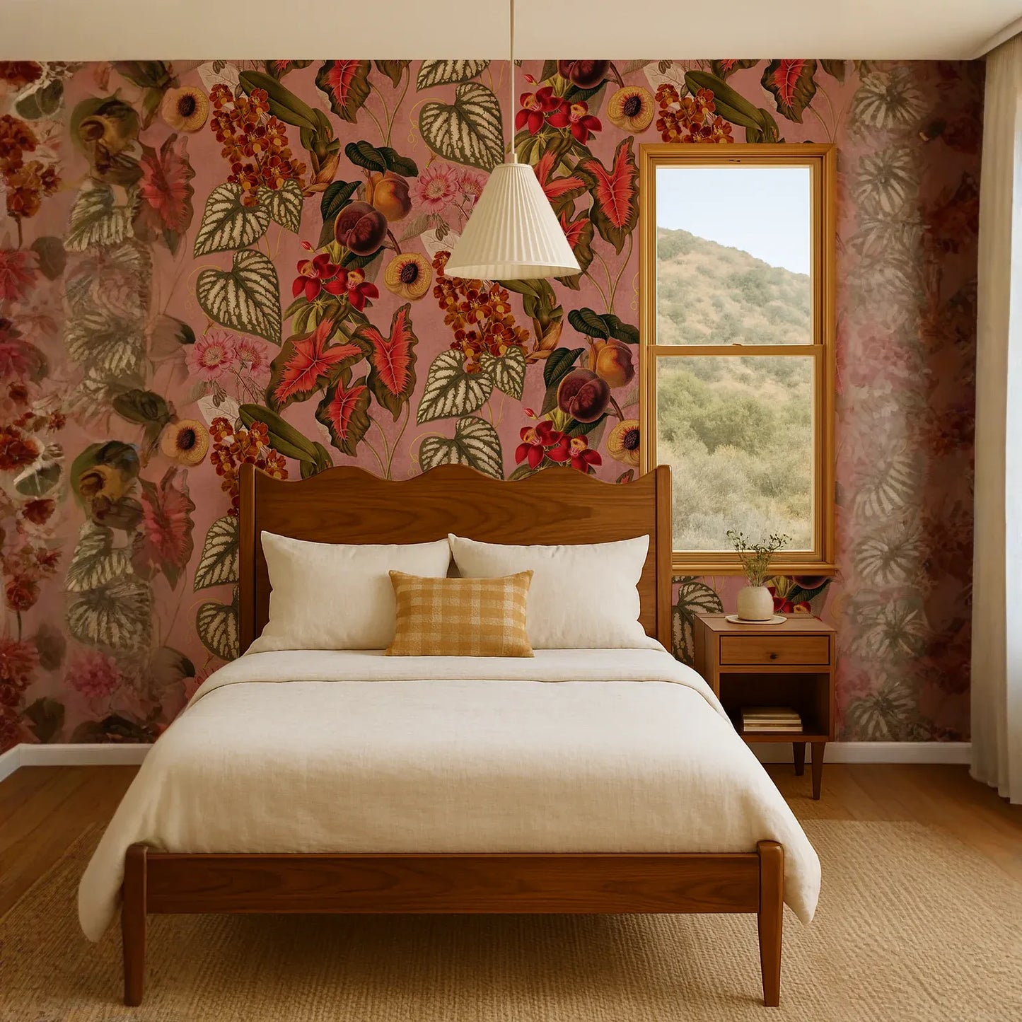 Cali Tropicale Wallpaper, pink