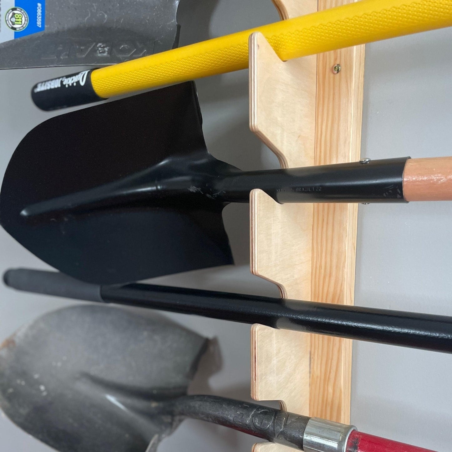 Garage Yard Tool Rack, Yard Tool Storage Rack